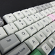 Maybe the wider escape key space makes the artisan pop? Note the pink Y key. That’s as far as I could get. I just love the look of the Race too much to pink it up.